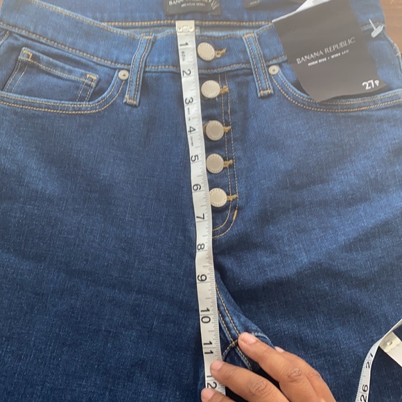 BANANA REPUBLIC High-Rise Wide-Leg Button Fly Jean - Picture 13 of 14